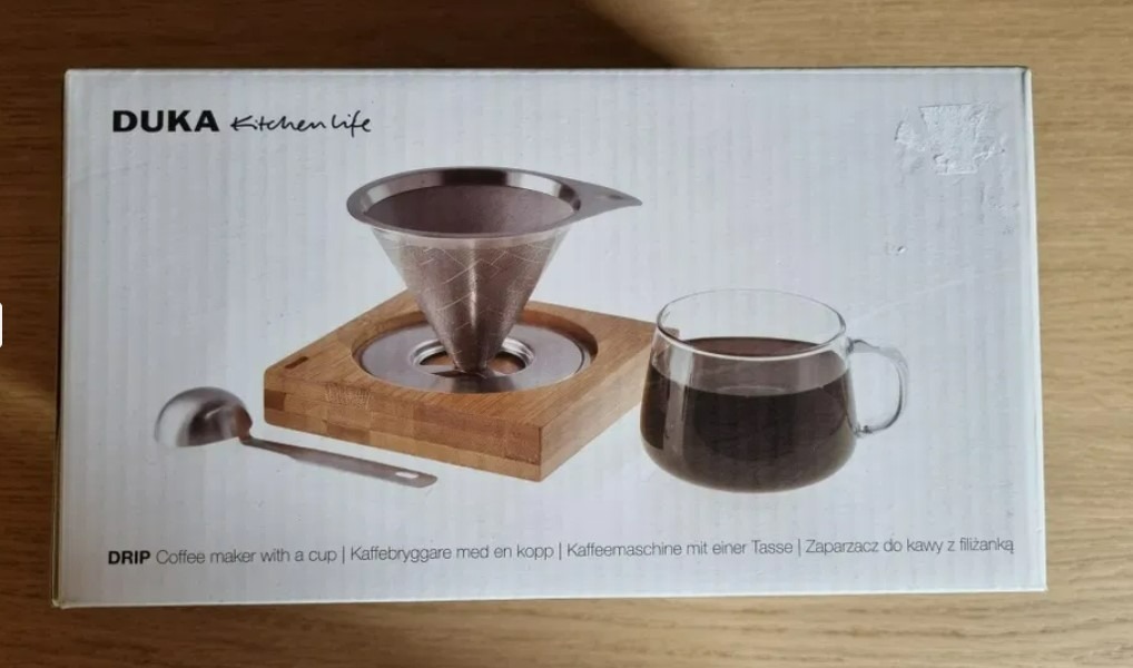 DUKA DRIPPER DRIP 4 el. Zestaw do parzenia kawy Warszawa Kup teraz