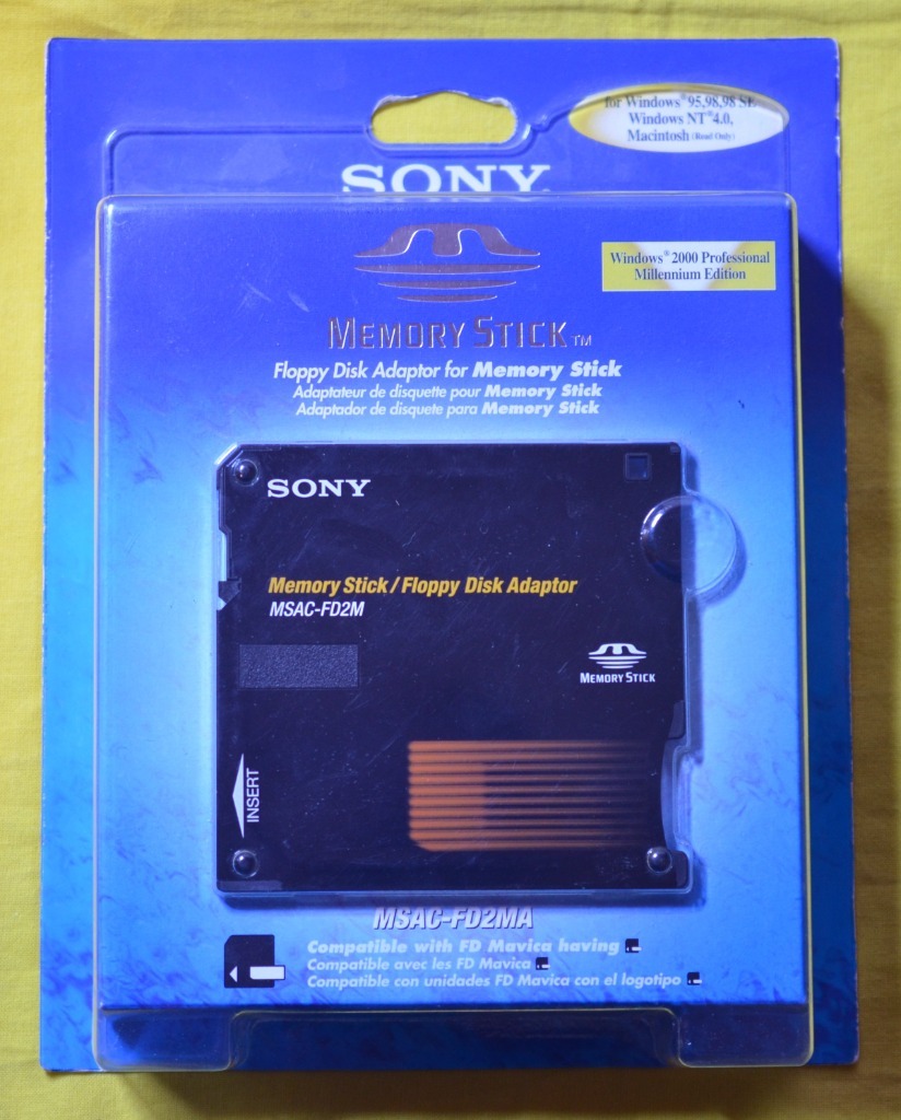 SONY MSACFD2M NOWY ADAPTER MEMORY STICK FD MAVICA Słupsk Kup teraz