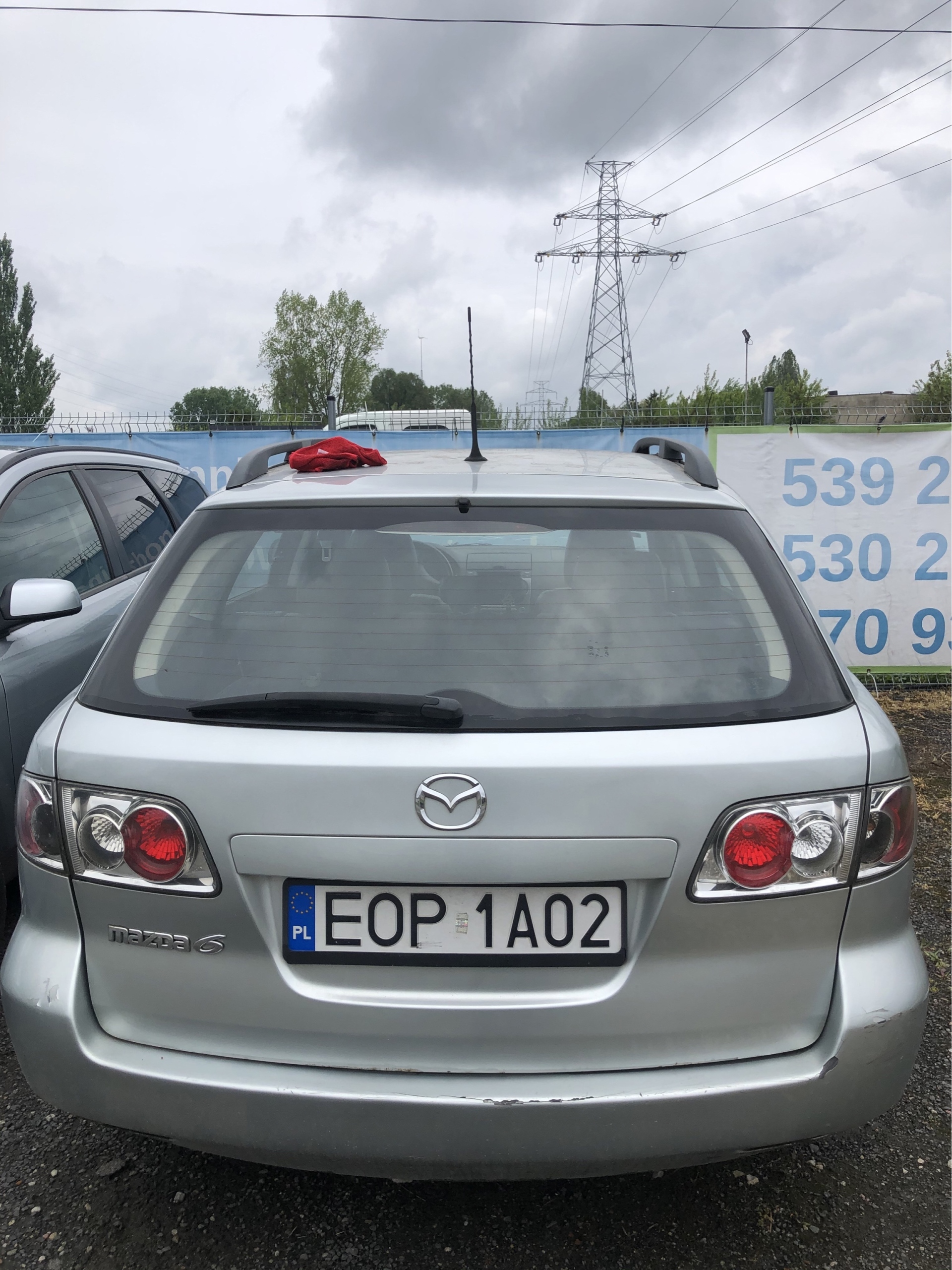 KLAPA TYŁ MAZDA 6 KOMBI SREBRNY 0205 Warszawa Kup