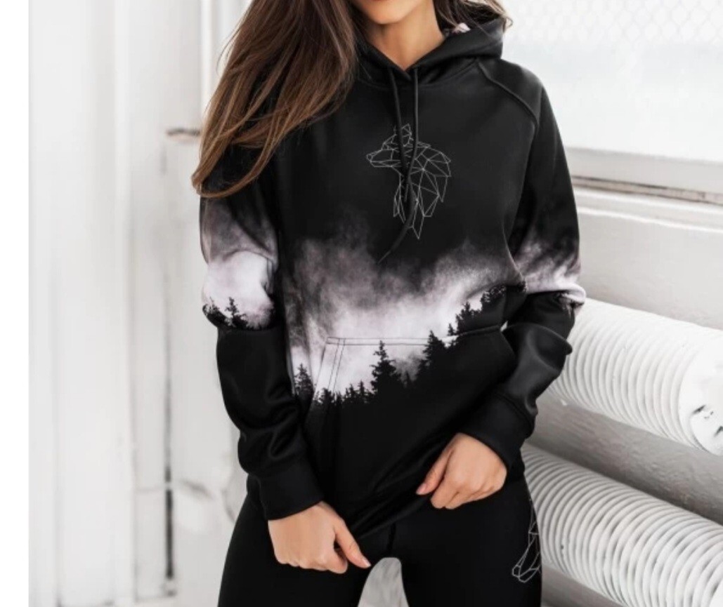 Czarna bluza z kapturem Zohan Warszawa Kup teraz na Allegro Lokalnie