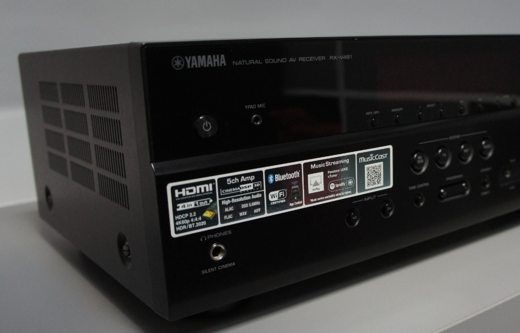 Amplituner YAMAHA RX V481 Dolby, WiFi, full zestaw Piaseczno Kup