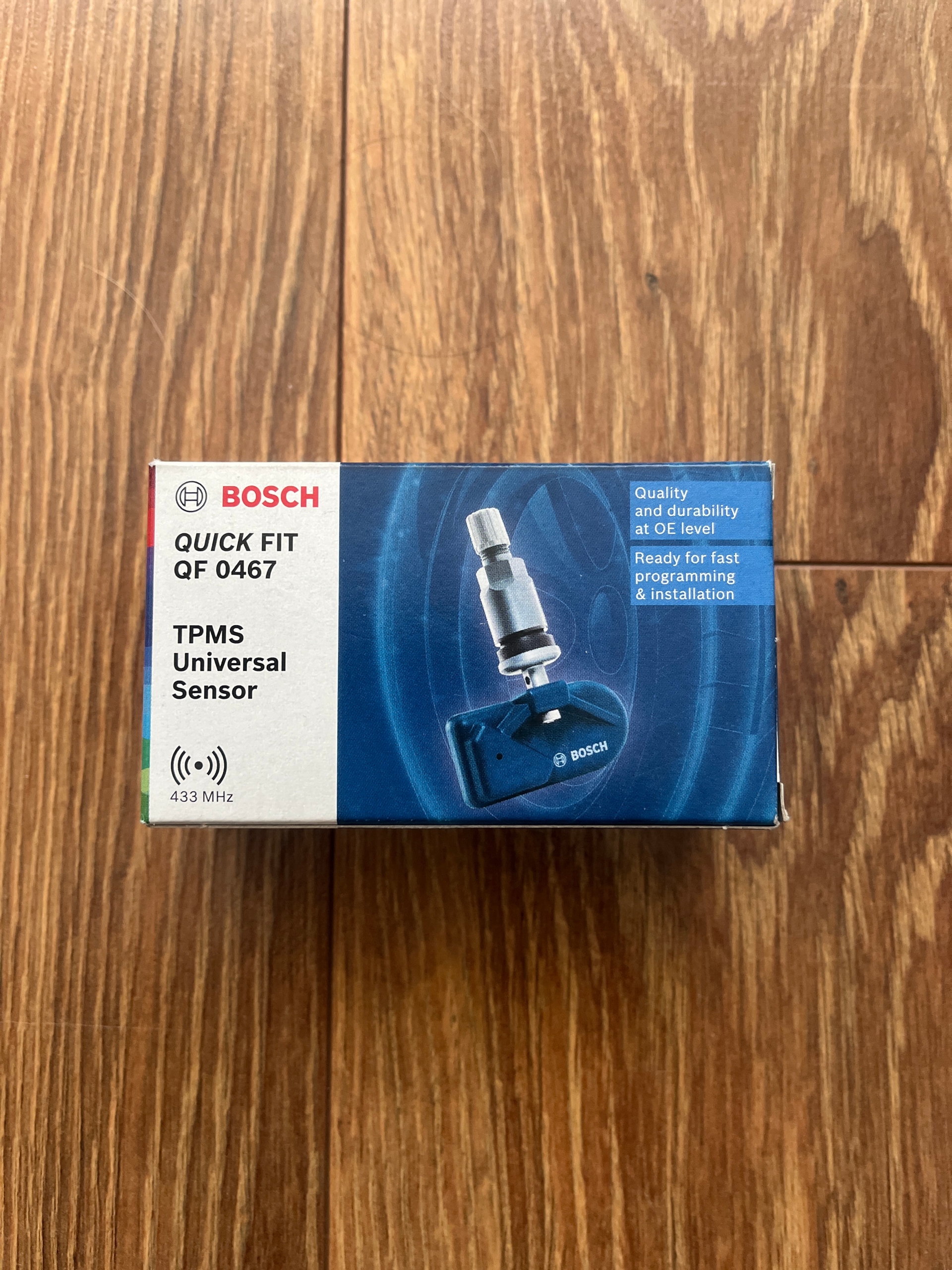 УНІВЕРСАЛЬНИЙ ДАТЧИК ТИСКУ КОЛЕСА BOSCH F026C00467 433 MHZ 