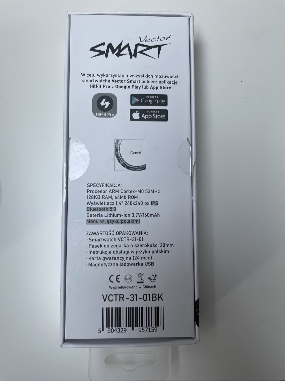 Zdjęcie oferty: Smartwatch Vector Smart VCTR-31-01BK