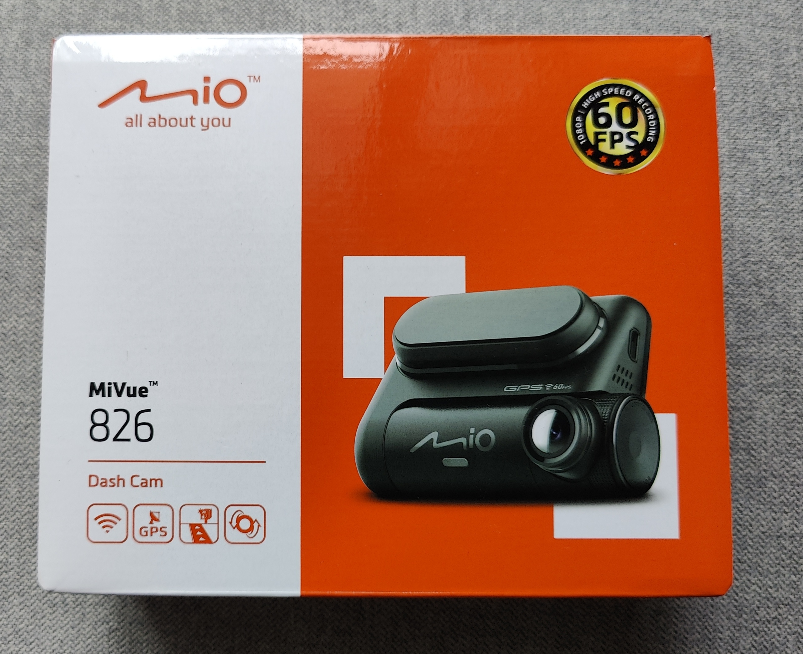 MIO MIVUE 826 КАМЕРА АВТОМОБІЛЬНА ПЕРЕДНЯ 