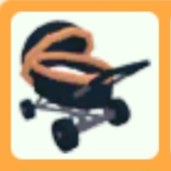 Roblox Adopt Me Cradle Stroller Trzciel Kup teraz na Allegro Lokalnie