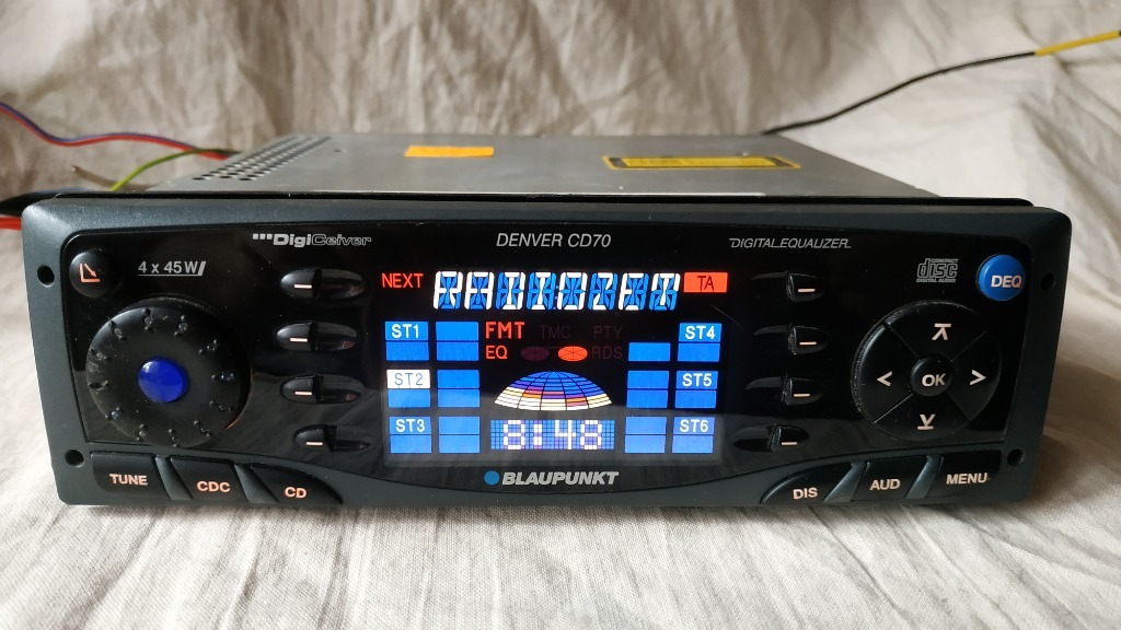 BLAUPUNKT DENVER CD70 RDS AUX BT 4x45W Pajęczno Kup teraz na