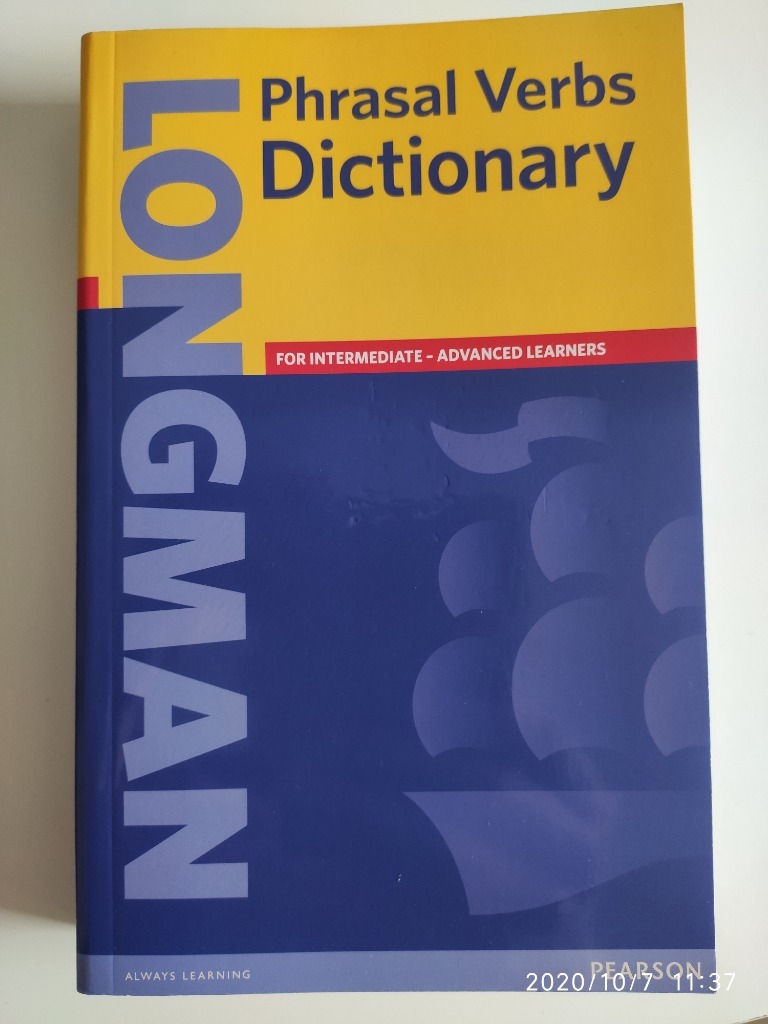 Longman Pearson Phrasal Verbs Dictionary Poznań Kup teraz na