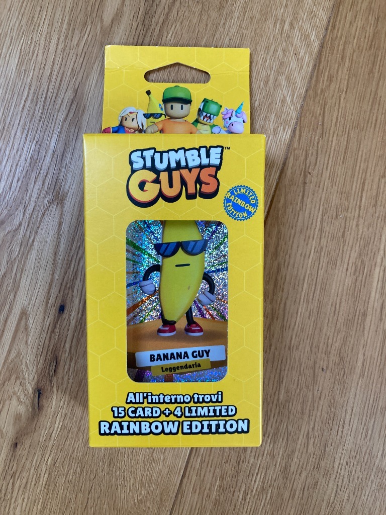 STUMBLE GUYS OFFICIAL CARD COLLECTION + RAIMBOW -1 SERIE E 2 SERIE INVASION