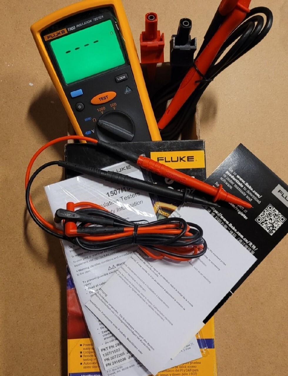 Fluke 1503 tester rezystancji izolacji Jasień Kup teraz na Allegro