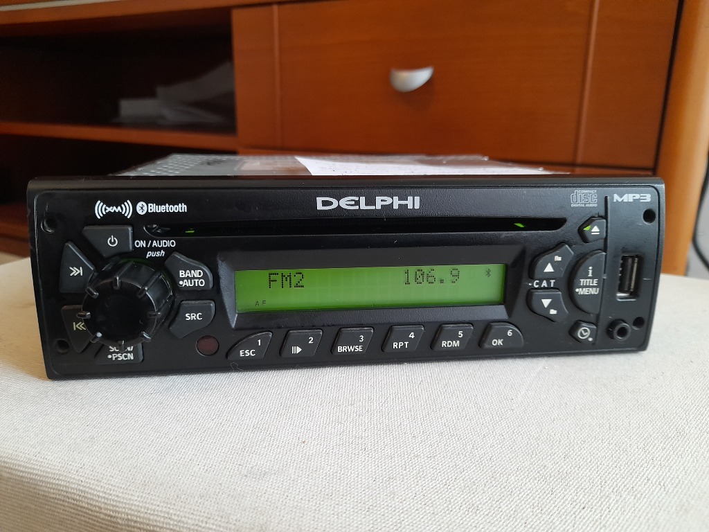 Radio DELPHI cd mp3 usb bluetooth wysoki model ! Koszalin Kup