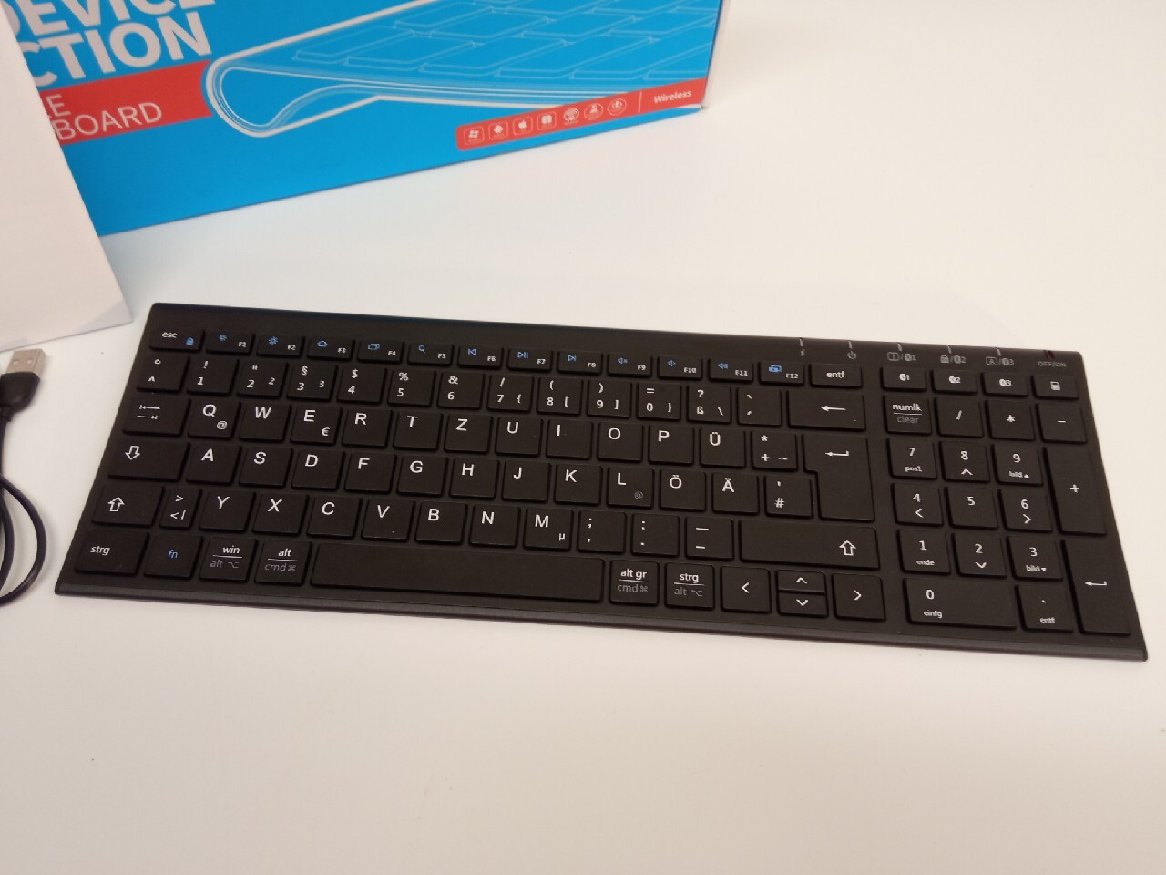 Klawiatura bezprzewodowa bluetooth ICLEVER ICBK10 Brzeszcze