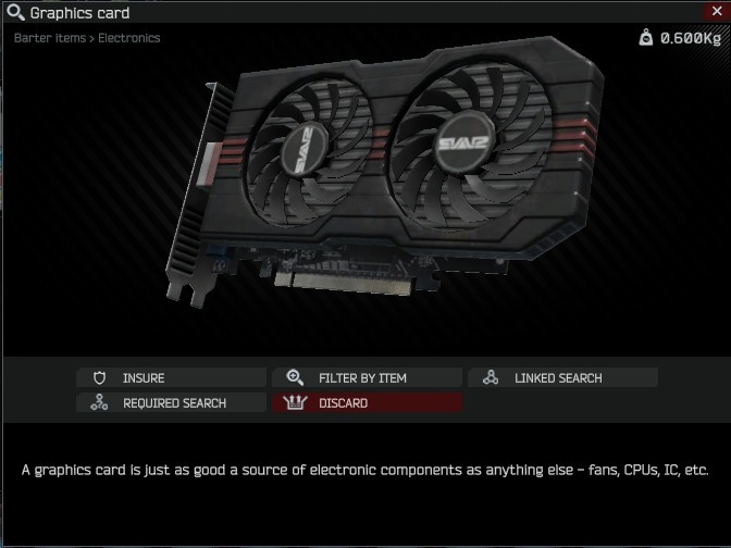 EFT Grafika, GPU Graphics Card Escape From Tarkov Suwałki Kup teraz