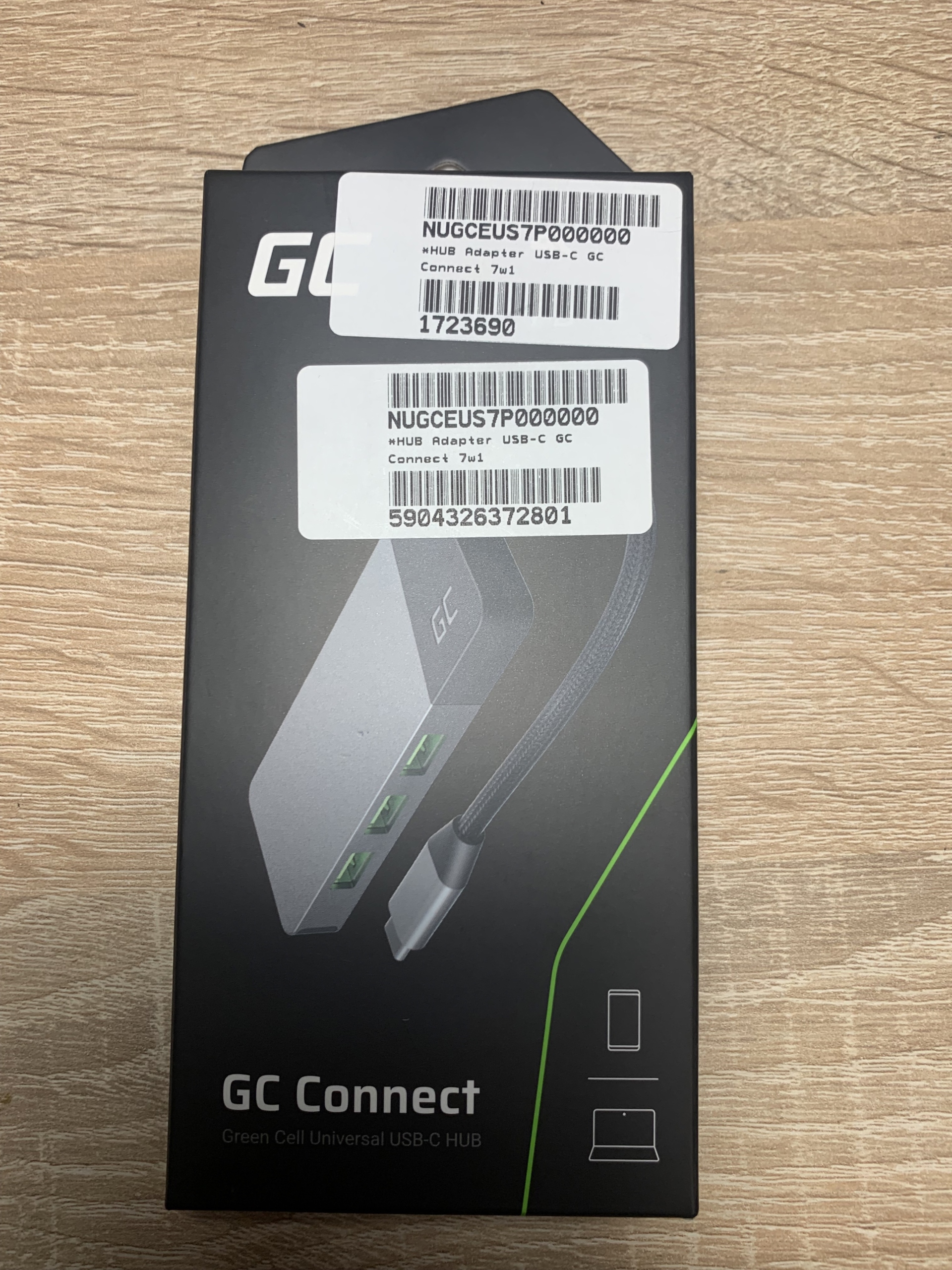 Adapter HUB USBC GC Connect 7w1 do MacBook M1/M2 Mikołów Kup teraz