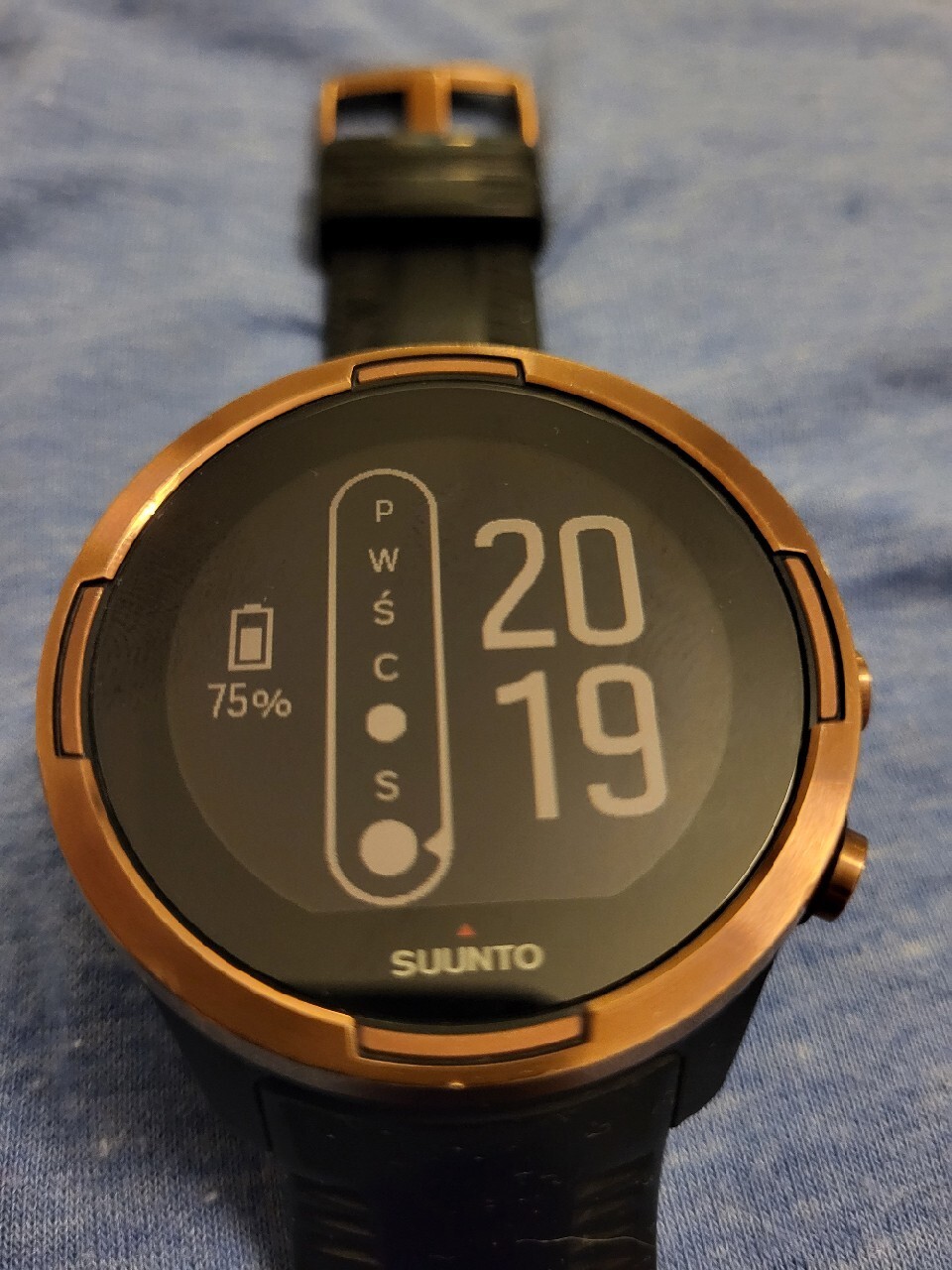 SUUNTO9 GEN1 BARO COPPER Suunto 9 Baro Titanium - GPS sports watch