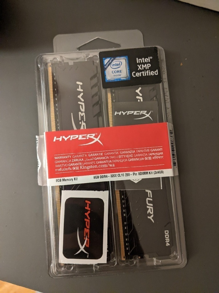 HyperX Fury DDR4 8GB (2x4) 3200MHz CL16 | Czeladź | Kup teraz na ...