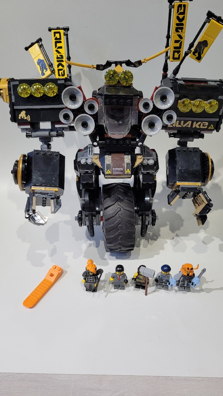 Mech Wstrzasu Ninjago Lego 70632 LEGO Ninjago Mech Wstrząsu (70632)