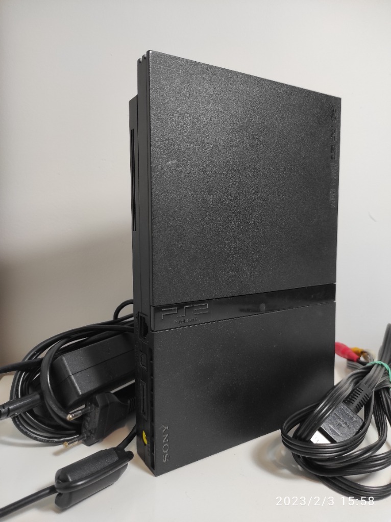 Konsola Playstation2 PS2 SLIM SCPH77004 *modchip* Łódź Kup teraz