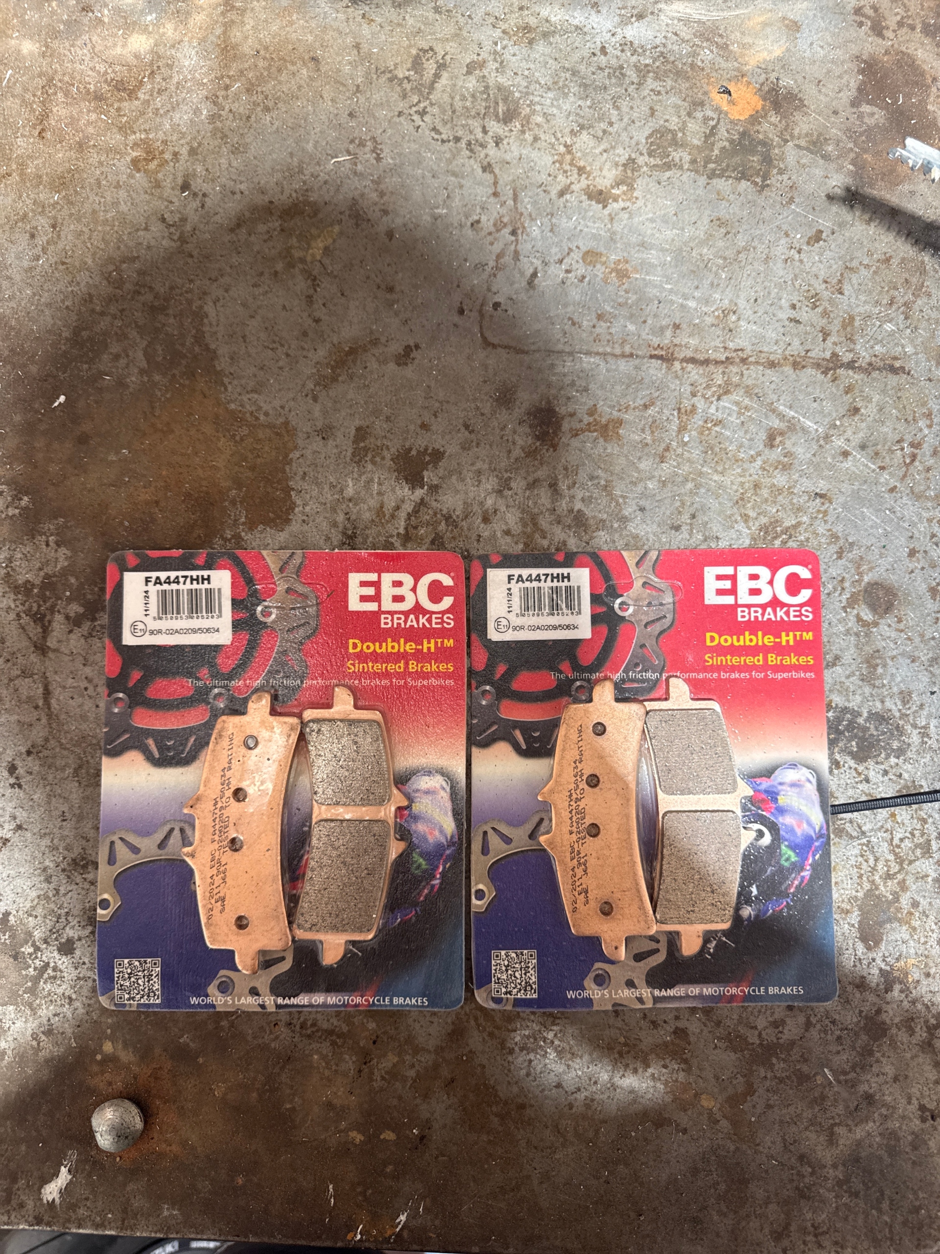КОЛОДКИ ГАЛЬМІВНЕ EBC FA447HH 