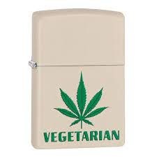 ZIPPO ВЕГЕТАРИАНСКАЯ ЗАЖИГАЛКА МАРИУАНА
