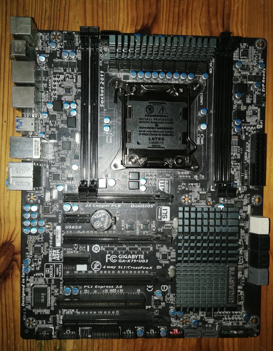 Gigabyte GAX79UD3 NVME Windows 11, 10, 7; 1TB HDD windows 7 ultimate