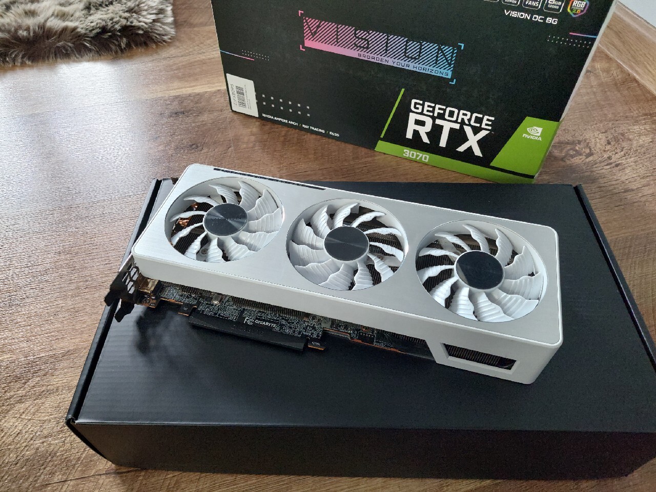 RTX 3070 GIGABYTE Vision OC 8GB Gwarancja 2025r. Złotów Kup teraz