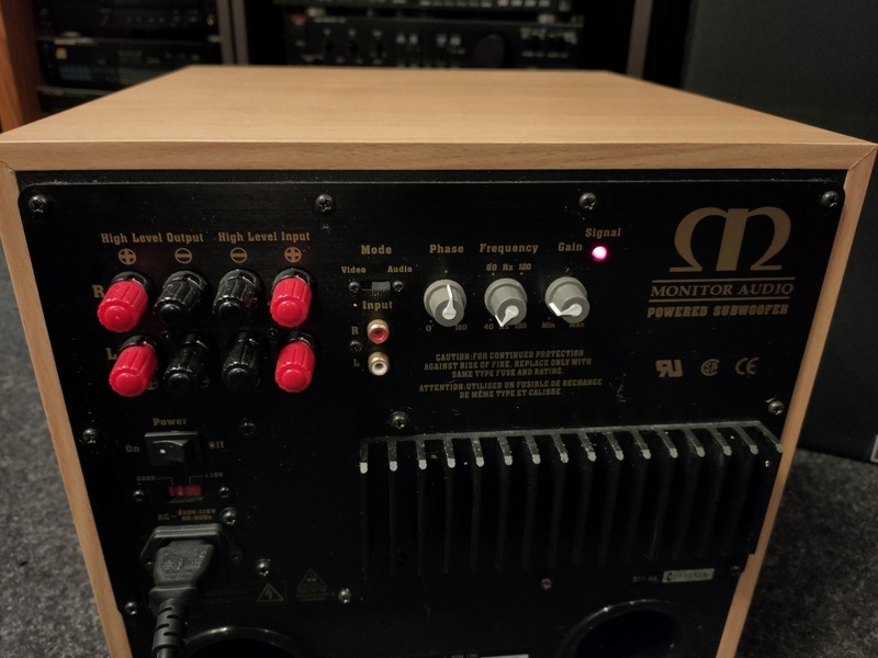 MONITOR AUDIO ASW100 ! Potężny subwoofer ! Konstantynów Łódzki Licytacja na Allegro Lokalnie