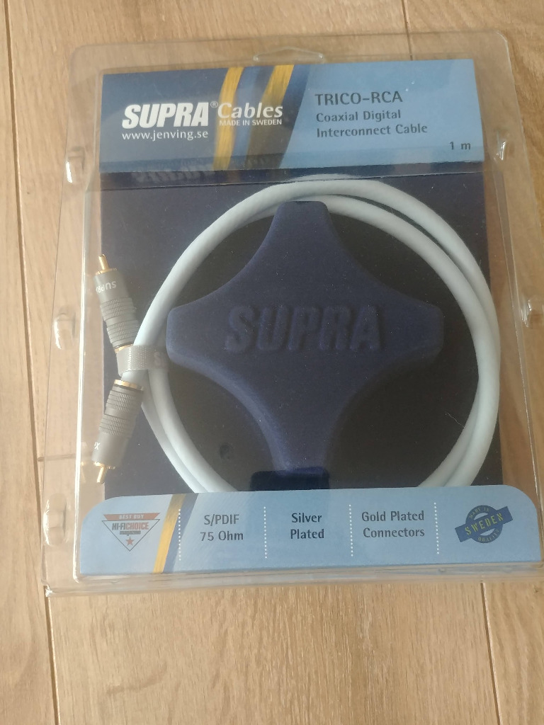 Supra Trico Coax 1m coaxial Lublin Kup teraz na Allegro Lokalnie