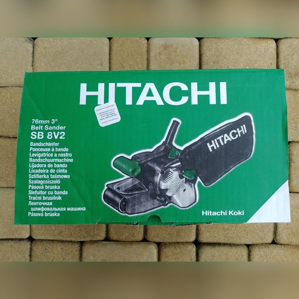 HITACHI SZLIFIERKA TAŚMOWA SB8V2 TAŚMÓWKA 76X533 Płaza Kup teraz na