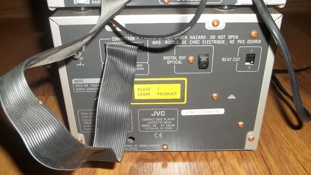 SUPER MINI WIEZA JVC EXTD55R KOLUMNY PILOT Lwówek Licytacja na Allegro Lokalnie