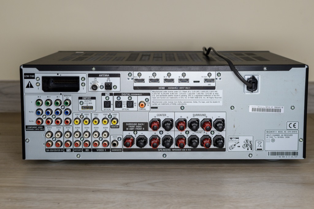 Amplituner 7.1 SONY STRDH810 Poznań Kup teraz na Allegro Lokalnie