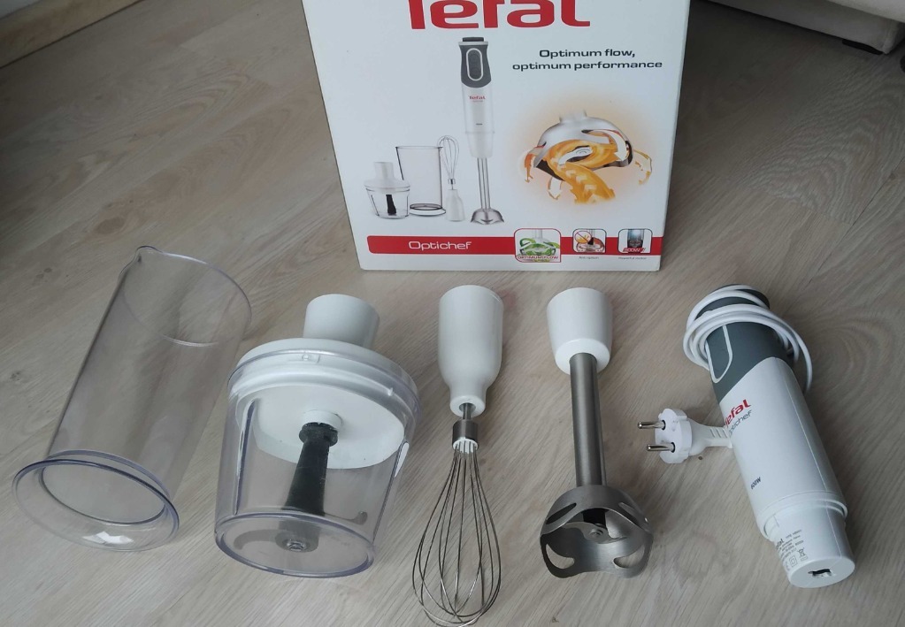 Blender ręczny Tefal Optichef 3w1 HB643138 800W | Kraków | Kup teraz na ...