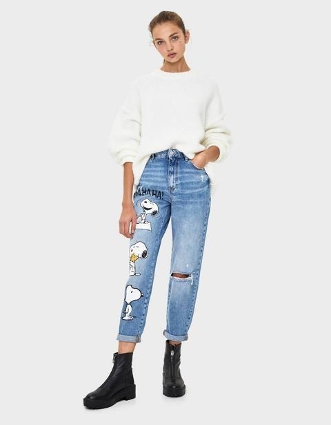 jeansy bershka snoopy styl diesel pepe jeans levis Warszawa