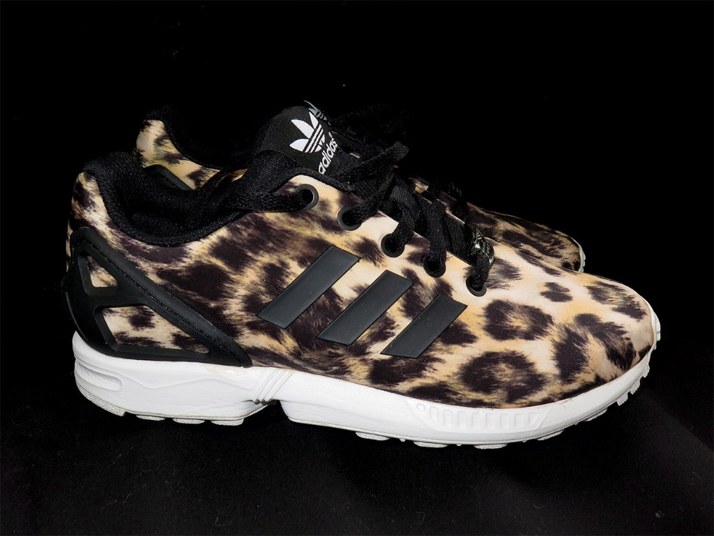 adidas zx flux leopard