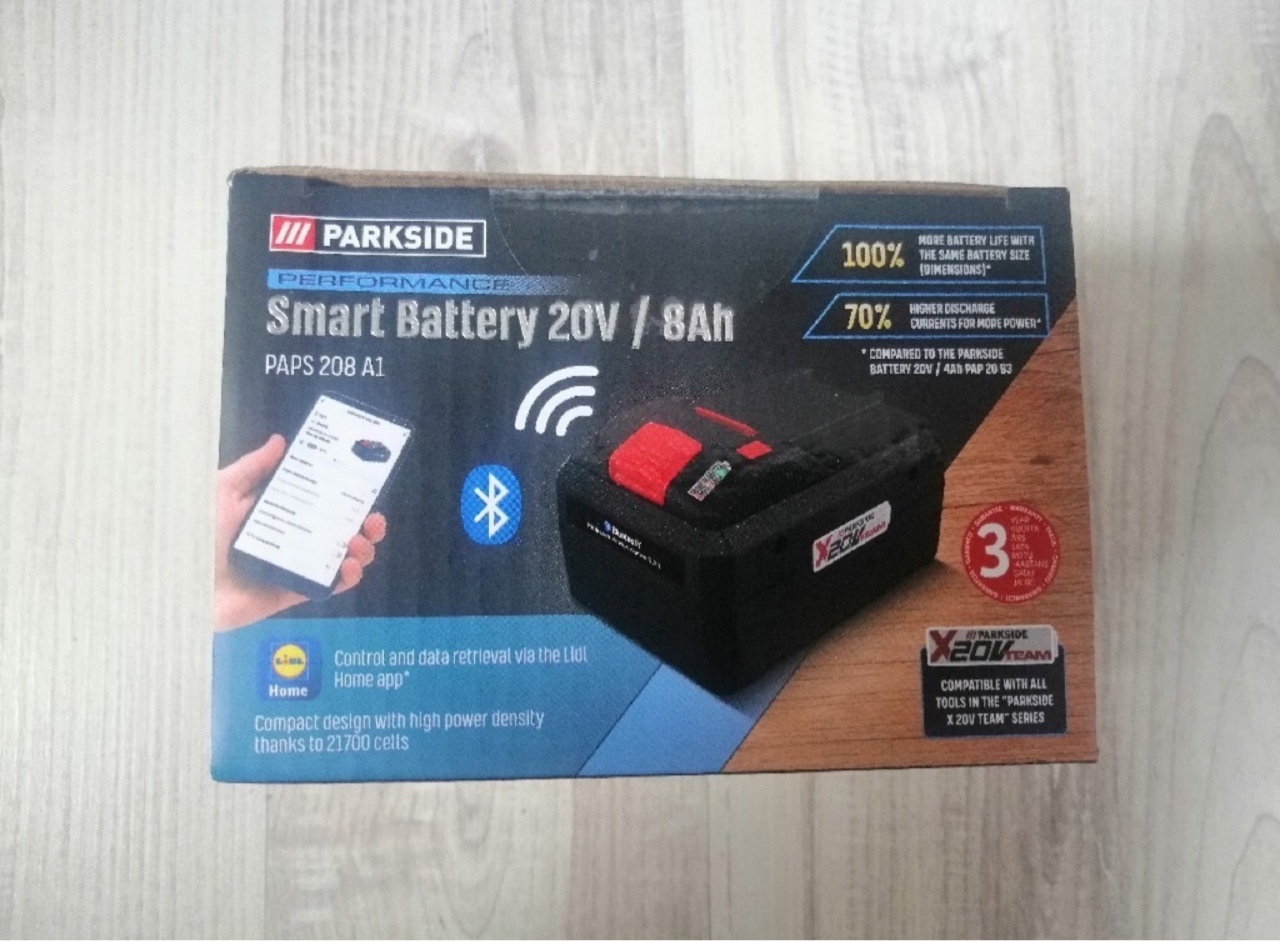 PARKSIDE Akumulator Smart PAPS 208 A1, 8 Ah | Katowice | Kup teraz na  Allegro Lokalnie