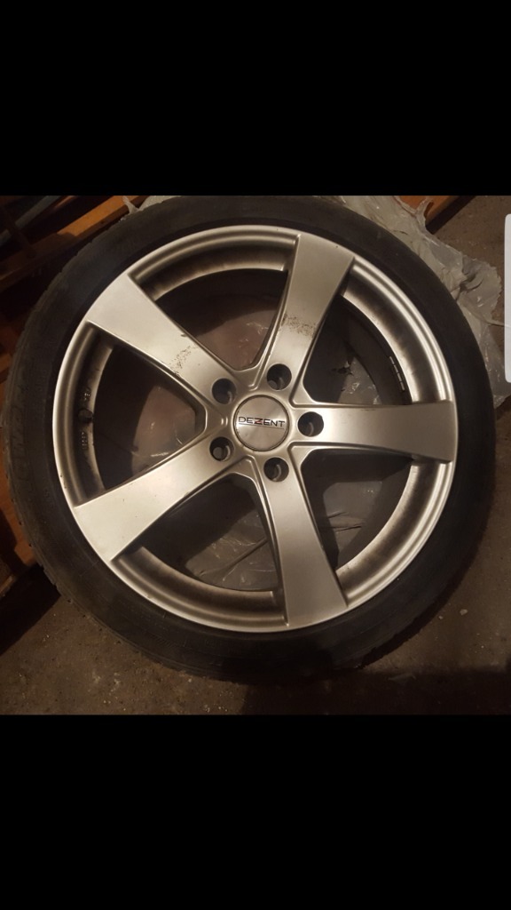 Alufelgi Dezent Bmw 18' 5x120 z oponami zimowymi | Wałbrzych | Kup ...