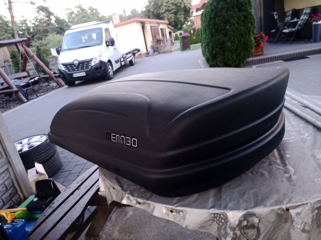 BOX Dachowy Menabo Peugeot 5008 Piętno Ogłoszenie na Allegro Lokalnie