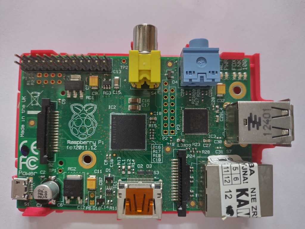 Raspberry Pi 1 model B + obudowa Błonie Licytacja na Allegro Lokalnie
