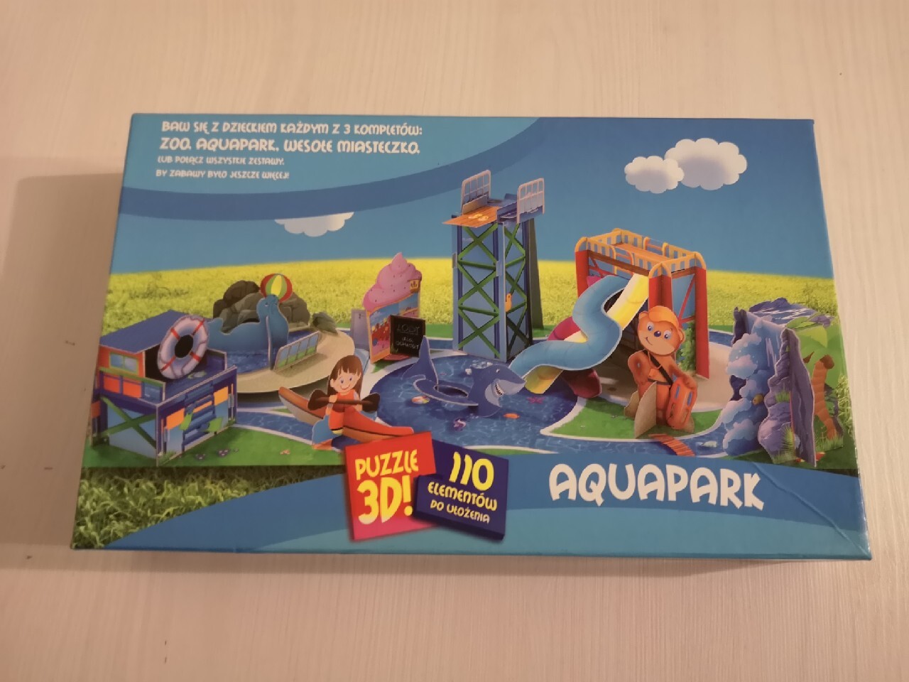 Puzzle 3D Aquapark Świnoujście Kup teraz na Allegro Lokalnie