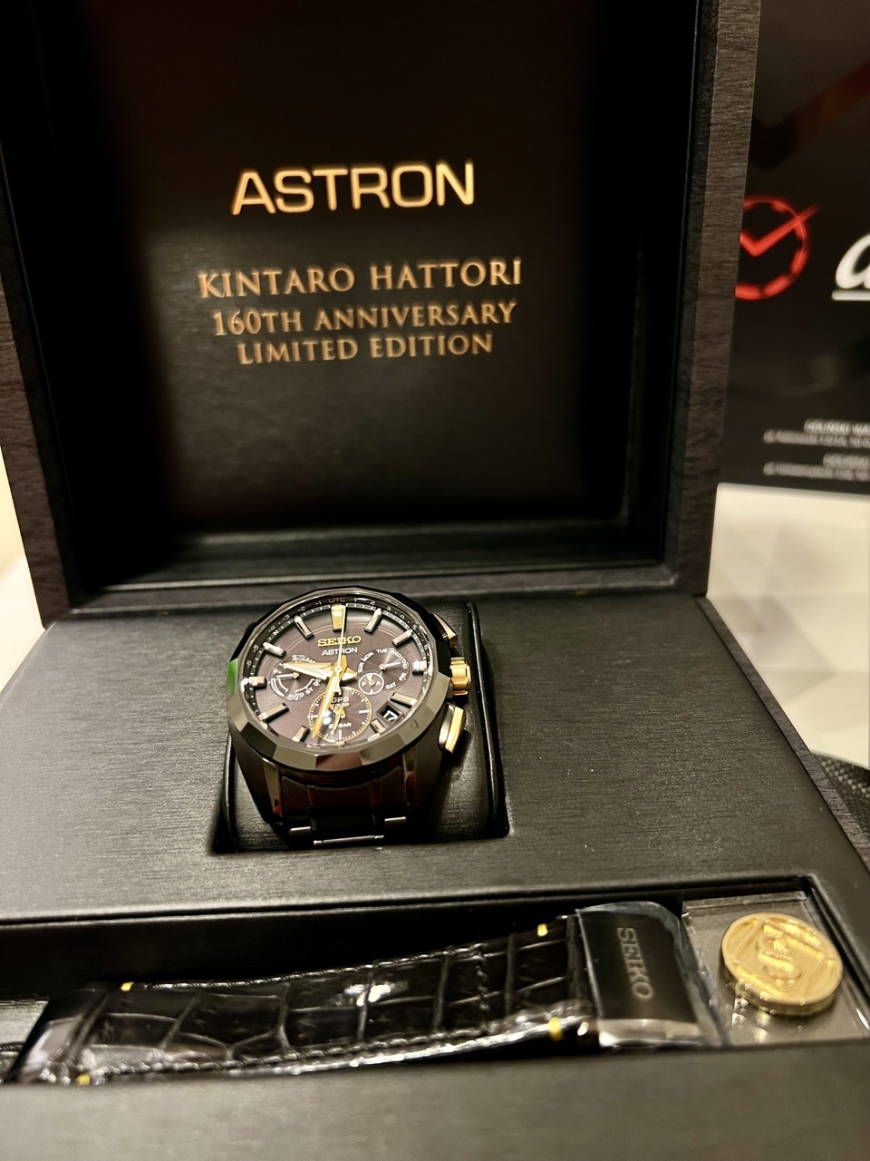 Kintaro Hattori 160th Birthday Limited Edition Astron Brands Seiko Watch  Corporation 