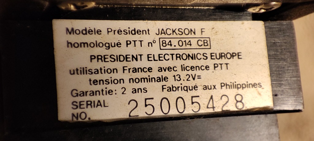 Cb радио president jackson 1 asc 5 band Купить в Украине: б/у