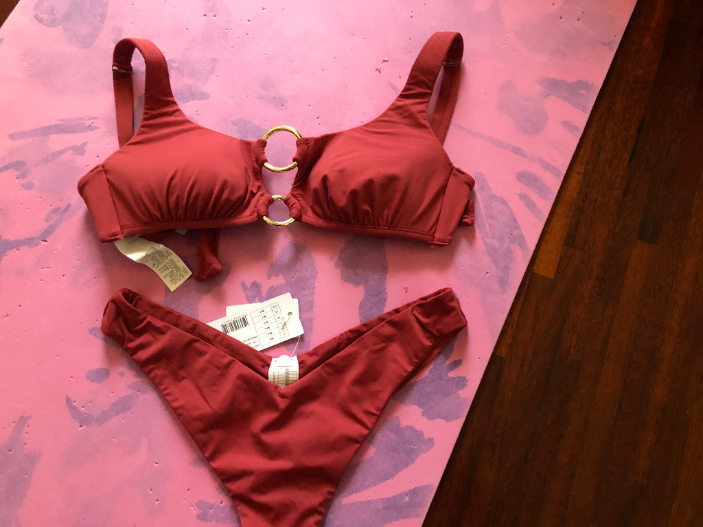 Bikini Calzedonia 80A/75B/70C komplet, opaska Wrocław Kup teraz na