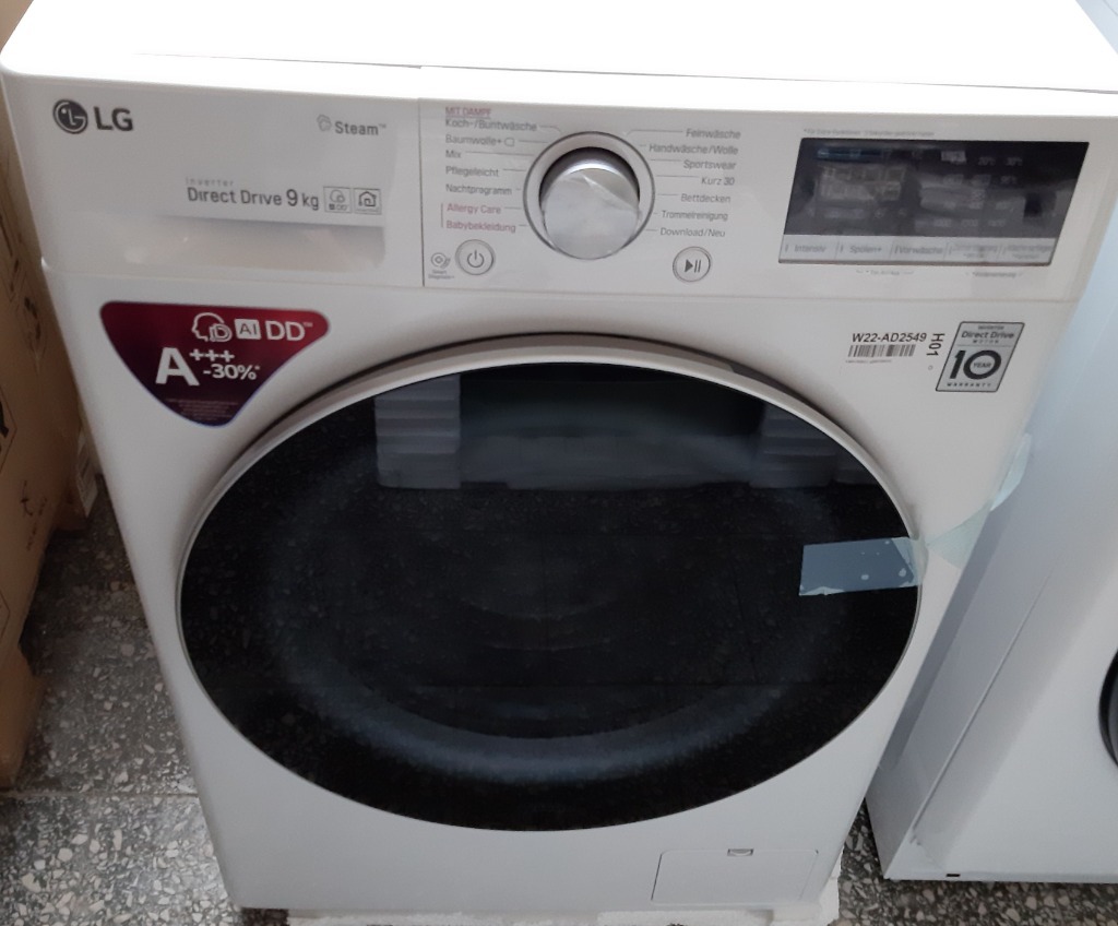 Pralka LG 9 kg F4WV409S1 Nowa za pół ceny! Skibno Kup teraz na