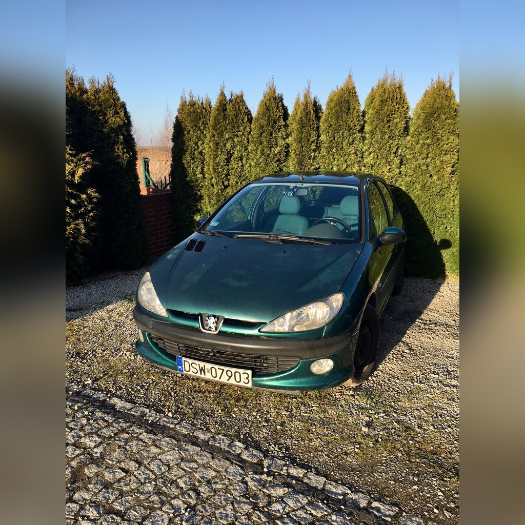 PEUGEOT 206 W CAŁOŚCI LUB NA CZĘŚCI Kup teraz za 2800