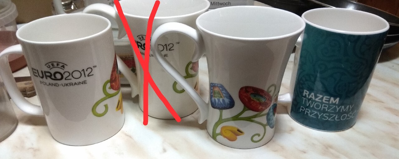 Kubek Euro 2012 oficjalny licencjonowany komplet Poznań Kup teraz