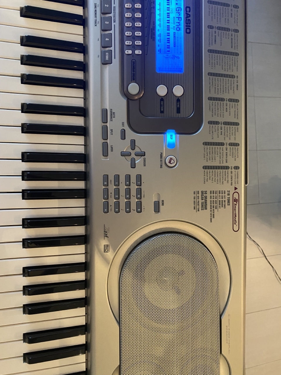 Keyboard Casio WK3700, futerał, zasilacz, stojak Poznań Ogłoszenie