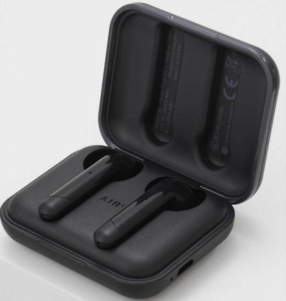 Słuchawki bluetooth Happy Plugs Air 1 True czarne Kraków Kup teraz