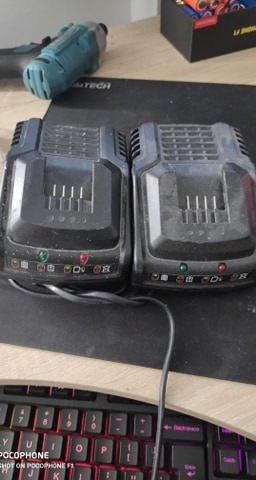 Erbauer erb607chr 18v battery charger sale