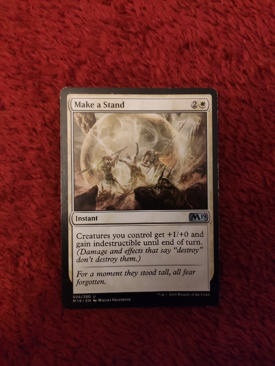 Make a Stand karta Magic the Gathering Marki Kup teraz na Allegro