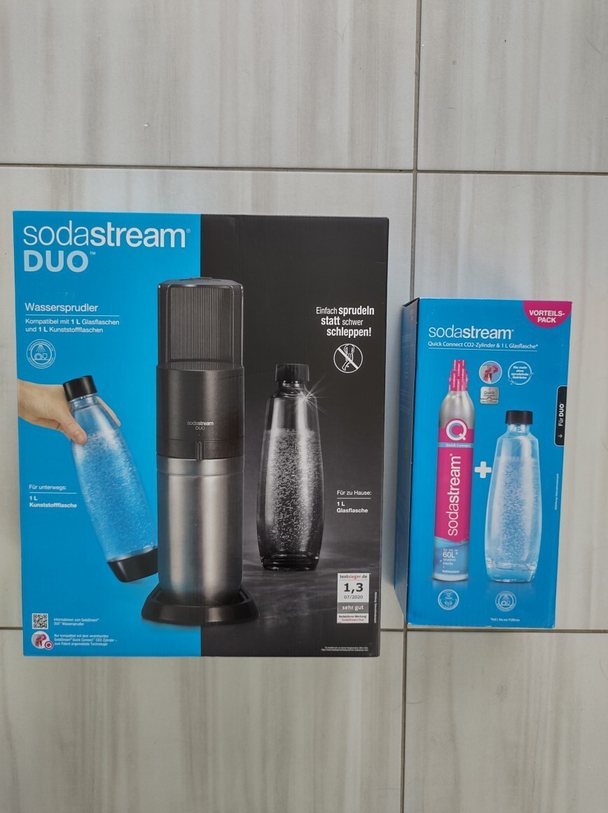 Sodastream duo 3 butelki + 2 naboje CO2 Żary Kup teraz na Allegro Lokalnie