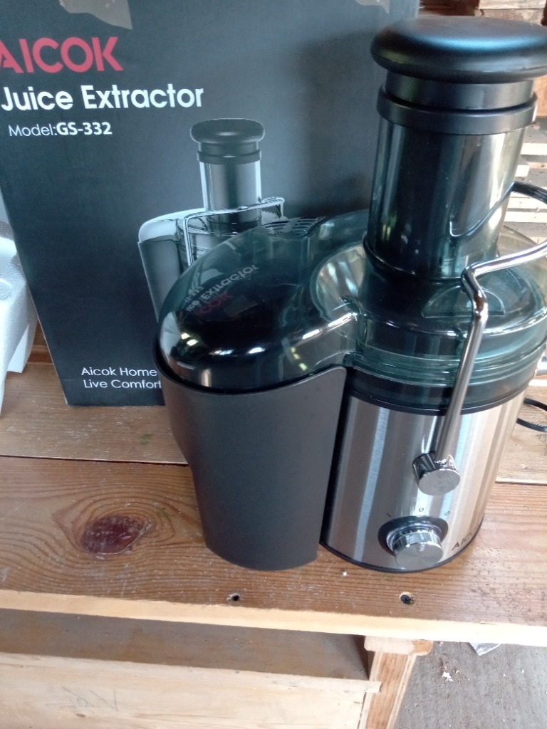 Sokowirówka Aicok GS332 srebrny/szary 800 W Kalisz Licytacja na